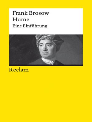 cover image of Hume. Eine Einführung